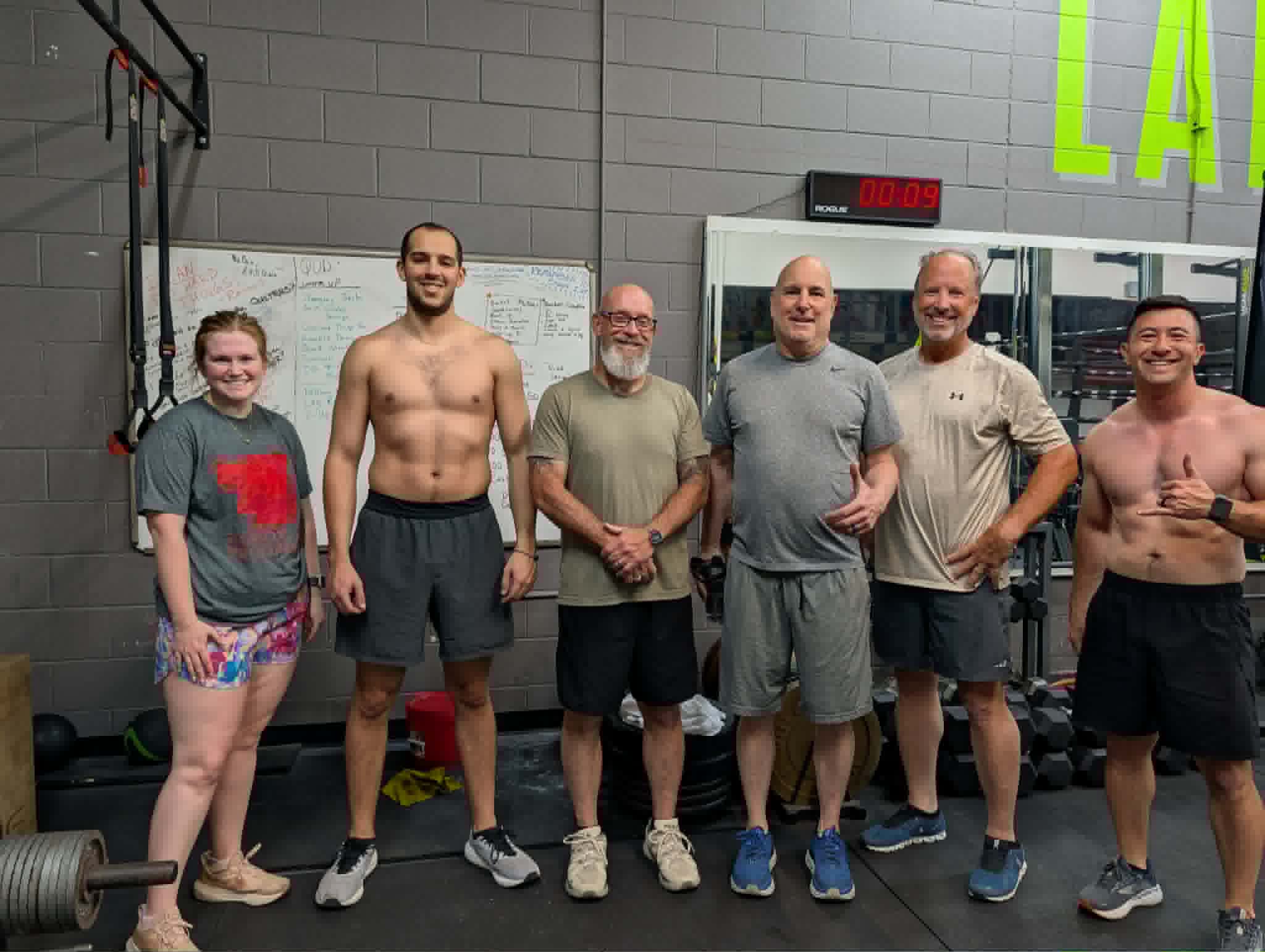 Forged Fitness members