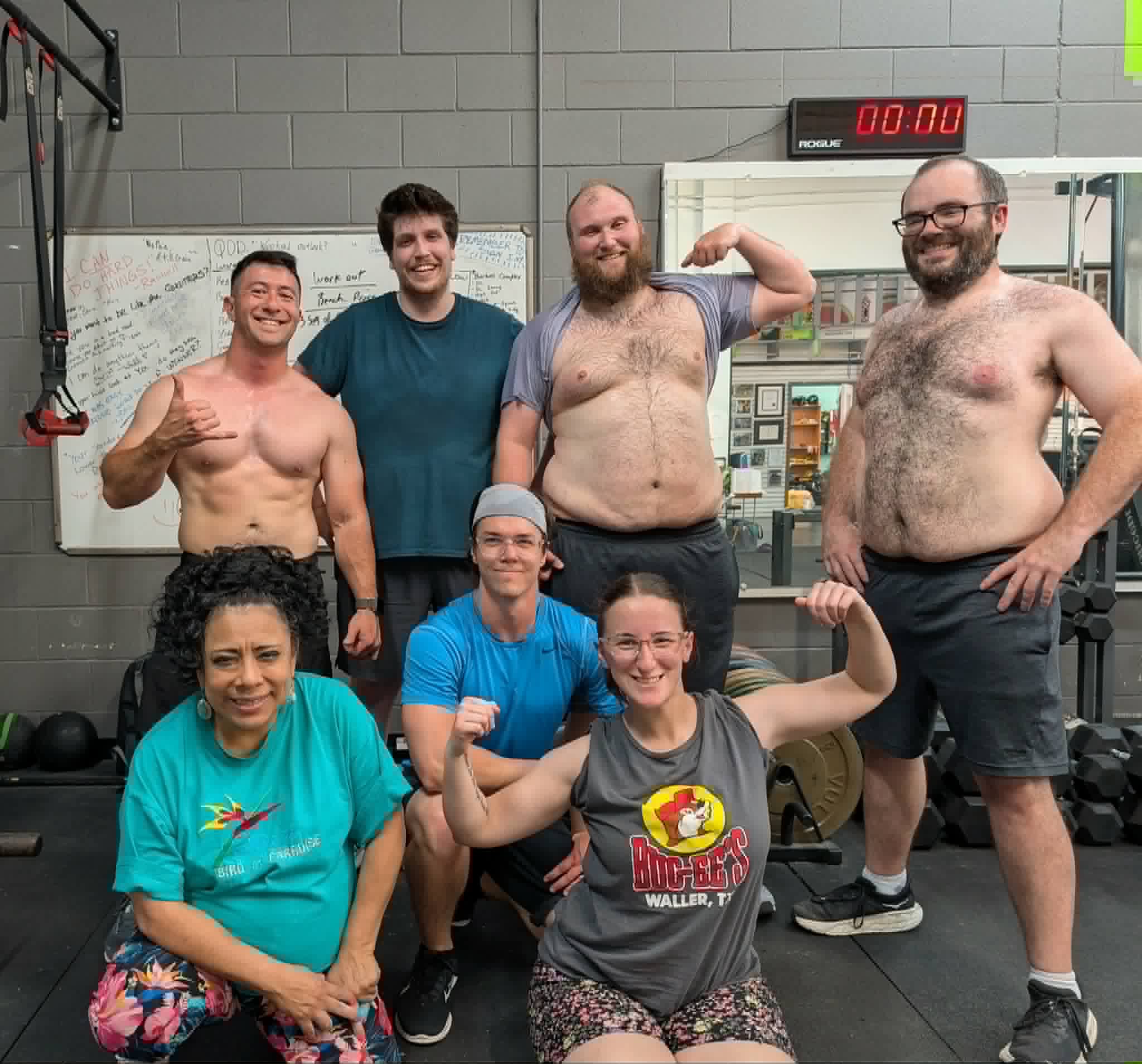 Forged Fitness members