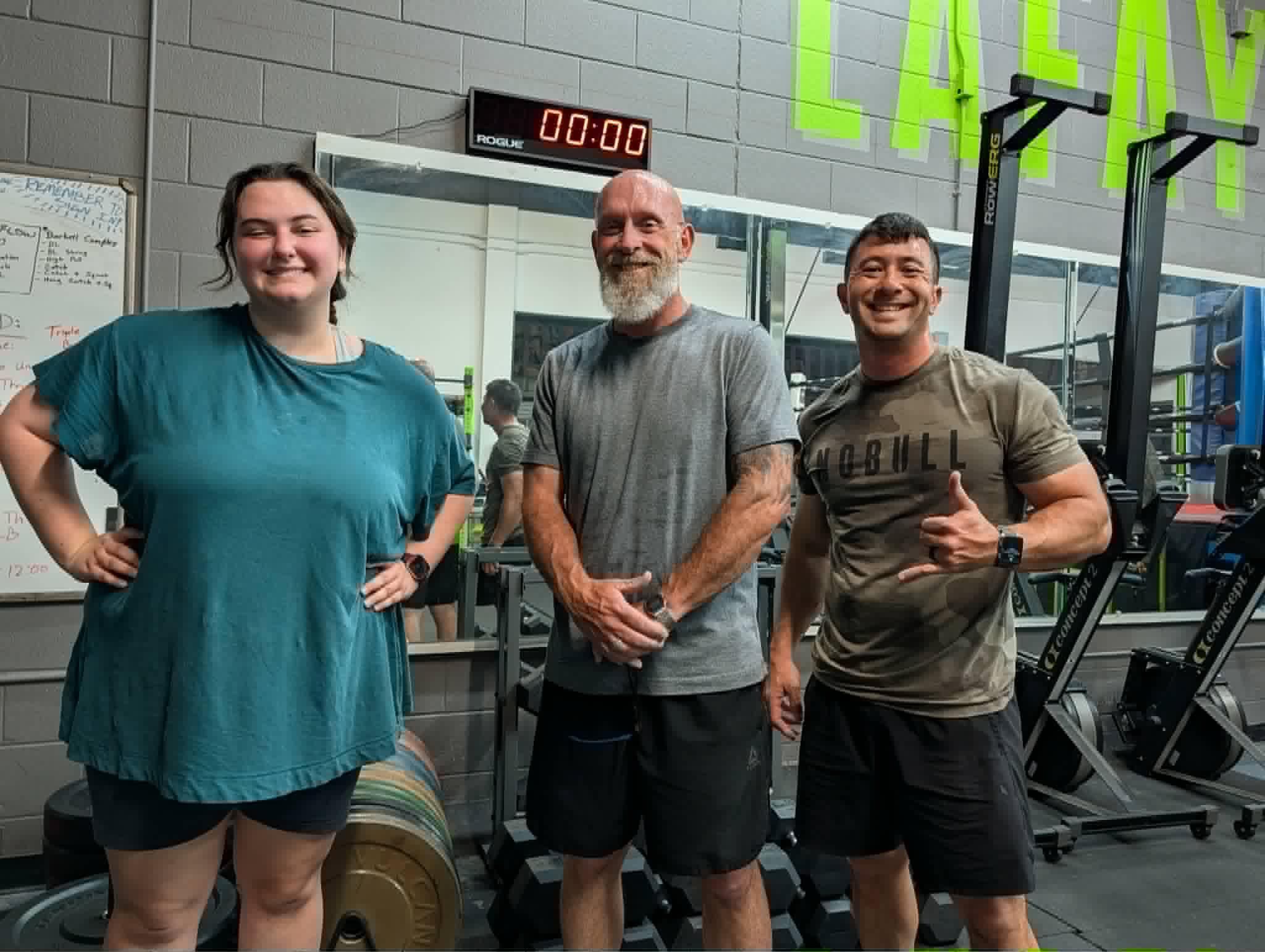 Forged Fitness members