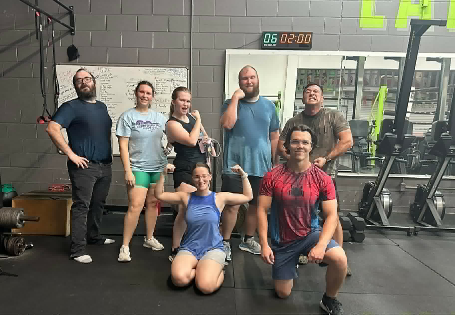 Forged Fitness members