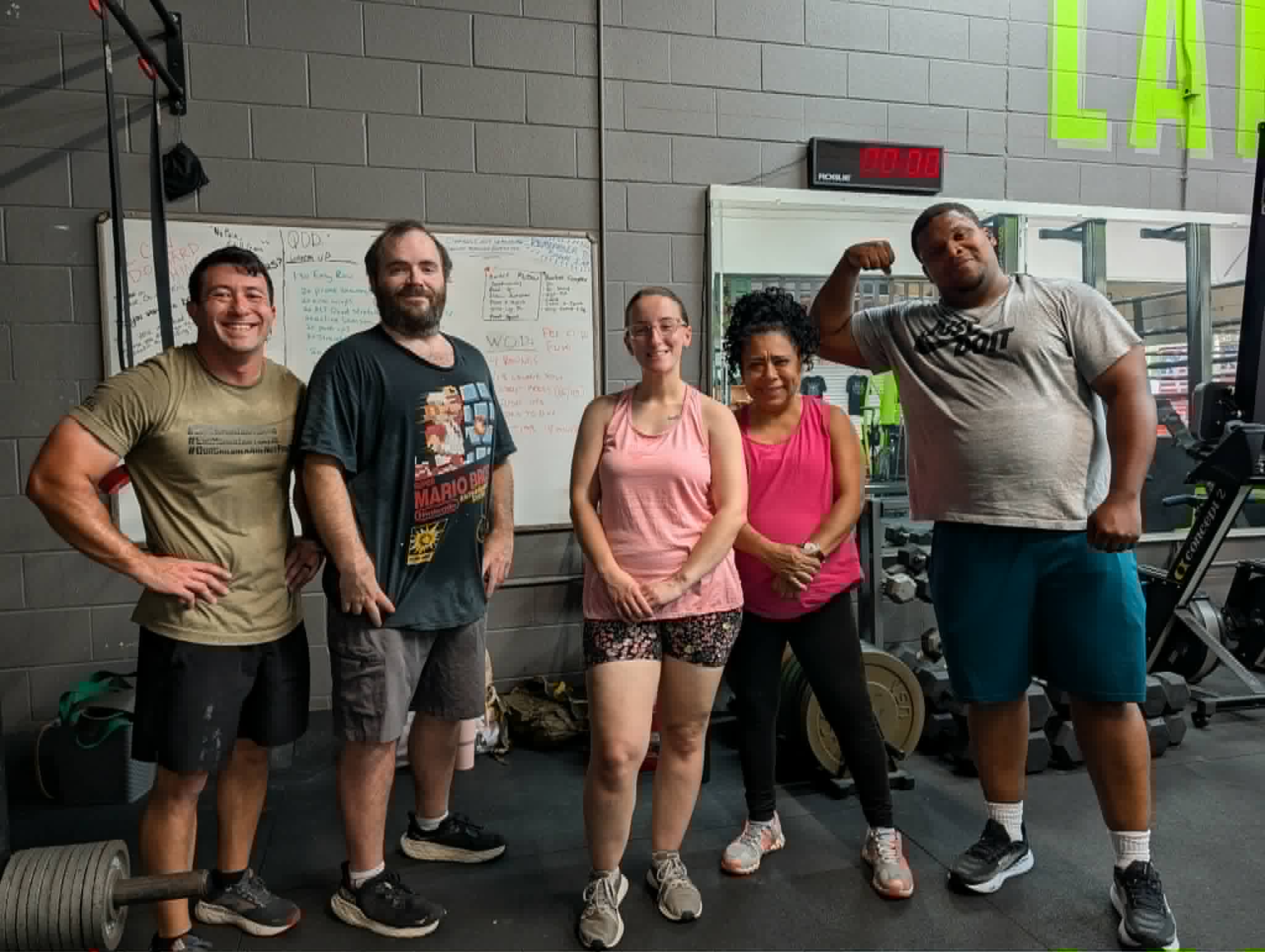Forged Fitness members